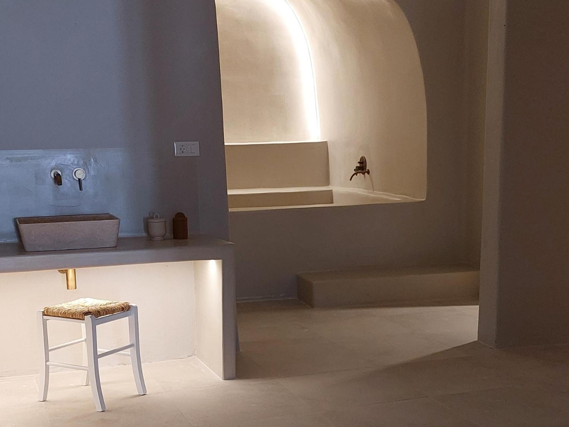 Elements Cave Suites Μεγαλοχώρι Δωμάτιο φωτογραφία